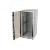 Шкаф напольный телекоммуникационный 19д27U(600x600) передняя дверь стекло ССД 130411-00510