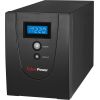 Источник бесперебойного питания VALUE 2200EI Line-Interactive 2200VA/1320W USBиSerial RJ11/RJ45 6 IEC-320 С13 розеток Cyberpower VALUE 2200EILCD
