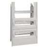 Шасси модульные с лицевой панелью для Atlantic/Inox/Marina 600x400x250 RAL7035 LEGRAND 36103