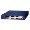 Коммутатор неуправляемый PoE 24 порта 10/100 Мб/с 2хRJ45, 1хSFP, 185 Вт PLANET FGSD-2621P