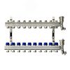 Коллекторная группа FHF-10R set 10 контуров 1' х 3/4' c воздухоотводчиками и кронштейнами Ридан 088U0710R