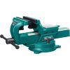 Кованые стальные тиски FORGE-155/200 с регулировкой компенсации люфта KRAFTOOL 32700-200