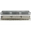 Патч-панель -110D высокой плотности 19дюйм 1U 48 портов RJ-45 Hyperline PPHD-19-48-8P8C-C5E-SH
