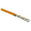 Кабель витая пара UUTP4-C5E-P24-IN-LSZH-OR-305 (305 м) неэкран U/UTP Hyperline UUTP4-C5E-P24-IN-LSZH-O