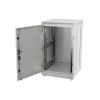 Шкаф напольный телекоммуникационный 19д18U(600x1000) передняя дверь металл ССД 130411-00499