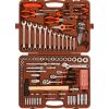 Набор инструмента универсальный 18 1/4'', 3/8'' и 1/2''DR, 131 предмет Ombra OMT131S