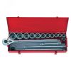 Набор торцевых головок с принадлежностями 3/4', двенадцатигранные, 21-50 мм, 16 предметов King Tony 6016MR