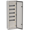 TITAN 5 Корпус металлический ЩРв-72 (1х72) 1005х365х130мм IP31 серый (одна дверь) IEK
