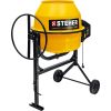 Бетоносмеситель 180 л, 700 Вт, с полиамидным венцом STEHER CM-180