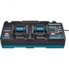 Зарядное устройство DC40RB быстрое двухпортовое (XGT 40В) Makita 191N10-3
