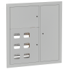 Щит этажный 6 кв. RAL9003 (1000х950х160) PROxima EKF mb29-v-6-ral9003