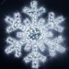 Фигура ARD-SNOWFLAKE-M11-1250x1200-604LED White (230V, 36.5W) (Ardecoled, IP65) Arlight 034260