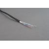 Витая пара U/UTP2 неэкранированная категория 5 2 пары 24 AWG одножильный черный (500м) Hyperline 236305