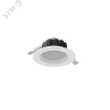 Светильник светодиодный ДВО-11Вт 2700...5700К DL-01 Белый DALI Tunable White Вартон V1-R0-01011-10D01-54011TW
