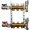 Коллектор распределительный из латуни без расходомеров 3 вых. STOUT SMB 0468 000003