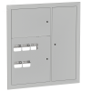Щит этажный 5 кв. RAL9003 3 окна в ряд по гориз. (1000х950х160) Basic EKF mb28-v-5-r9003-1