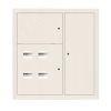 Щит этажный 4 кв. RAL9001 (1000х950х150) EKF Basic EKF mb28-v-4-r9001
