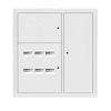 Щит этажный 6 кв. RAL9003 3 окна в ряд по гориз. (1000х950х150) EKF Basic EKF mb28-v-6-r9003-1