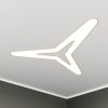 Светильник светодиодный RVE-LBX-HOLE-KASAI-SOFT-1830-V (Трехлучевая звезда закругл. с отв. 1830х1609х100мм S80мм 142Вт встраиваемый 4000K Белый) RVElektro RVE00002888