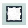 Рамка на 4 поста, S82N, сталь матовая - графит (металл) Simon 82847-31