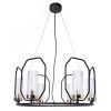Светильник E14 6 ламп черный Arte Lamp A7004SP-6BK