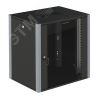 Шкаф телекоммуникационный настенный 19' 6U дверь стекло IP20. 600x600x315mm(ШхГхВ) цвет черный(RAL 9004/RAL7000) SYSMATRIX WP 6606.910