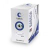 Кабель витая пара UTP-4P-Cat.5e-SOLID-LSZH-GN UTP (U/UTP), категория 5e, 4 пары (24 AWG), одножильный, зеленый, LSZH, нг(А)-HF (305 м), системная гара Cabeus UTP-4P-Cat.5e-SOLID-LSZH-GN