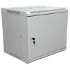 Шкаф настенный 19 PRO 6U 600x600x370мм - передняя дверь металл. RAL 7035, REXANT 04-2230