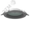 Светильник светодиодный ДВО-DL-01 Pro 15Вт 3000К 176х51 мм IP65/40 серый стекло EM Вартон V1-RF-70183-GLA00-6501530