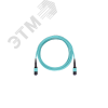 Кабельная сборка, 12 волокон, MM 50/125 OM3, 1xMTP/female-1xMTP/female, полярность А, LSZH, 10м NIKOMAX/NIKOLAN NMF-PC12M3PAC-1MTPF-1MTPF-010
