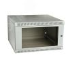 Шкаф телекоммуникационный настенный сварной 19д12U(600x500) дверь стекло ССД 130411-00751