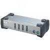 Переключатель KVM настольный, 4 порта, VGA, PS/2, 1920 x 1440 Aten CS84A