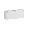 Корпус клеммный металлический SDE ВxШxГ 500x200x120 мм с фланцами, IP66