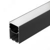 Профиль LINE-S-5075-2500 BLACK (Arlight, Алюминий) Arlight 041848