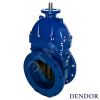 Задвижка чугунная с обрезиненным клином тип 47GVA DN 50 PN10 PN16 под электропривод DENDOR BKLA0000050U