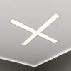 Светильник светодиодный RVE-LBX-KRESCENT-1030-V (Крест 1030х1030х100мм S80мм 49Вт встраиваемый 4000K Белый) RVElektro RVE00003166