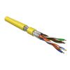 Кабель UFTP4-C6-P26-IN-LSZH-YL-100 (100 м)витая пара экранированная U/FTPкат.6 Hyperline 445080