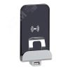 Etika.Беспроводное зарядное устройство Qi 1А с дополнительным разьемом USB A 5В 2,4А. Цвет Алюминий Daccord/Legrand 672437