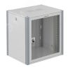 Шкаф телекоммуникационный настенный 19' 6U дверь перфорированная IP20. 600x350x315mm(ШхГхВ) цвет серый(RAL 7035/RAL7000) SYSMATRIX WP 6306.730