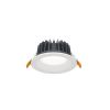 Светильник LED ДАУНЛАЙТ SMD 12Вт 1350Лм 4,0К КСС Д опаловый рассеиватель IP44 с БАП 1ч ЛЕД-Эффект LE-СВО-16-010-7585-44Д+LE0274