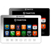 Монитор домофона цветной с диагональю 7'', сенсорные кнопки hand free Tantos Prime Slim black