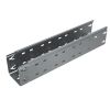 Лоток перф. 100х300х1,5 L2500 мм Быстрый монтаж ПЛЮС INOX304 КМ-профиль PL12952