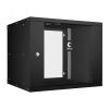 Шкаф телекоммуникационный настенный 19дюймов 9U Cabeus WSC-05D-9U55/45-BK