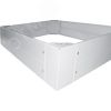 Цоколь (основание) высотой 200 мм для шкафов серии metal standart (Ш1000*Г400) Elbox EMS-S-1000.400.200