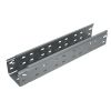 Лоток перф. 80х300х1,5 L2500 мм Быстрый монтаж ПЛЮС INOX304 КМ-профиль PL12868