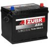 Аккумулятор автомобильный ZUBR Ultra Asia 70Ah R+ (нижний борт) ZUBR ZSA700