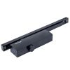 Доводчик дверной Булат  ДД 812/5 CH-B (CS+LS+SL+HO+BC+DA+PA) (15-85 кг) черный со скольз.тягой ПТК 13930
