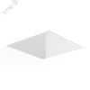 Светильник cветодиодный панель 595х595х10мм 34Вт  4000K(драйвер поставляется отдельно) Вартон LD936511243