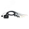 Переключатель KVM 2 порта, HDMI, USB, 4096 x 2160 Aten CS22H