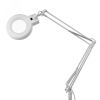 Лупа на струбцине, круглая, 8D, с подсветкой, белая (Ст) артикул REXANT 31-0021